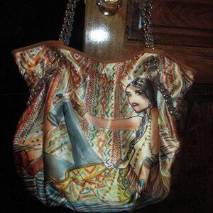 Henri Bendel Izak Art Graphic Boho Shopper